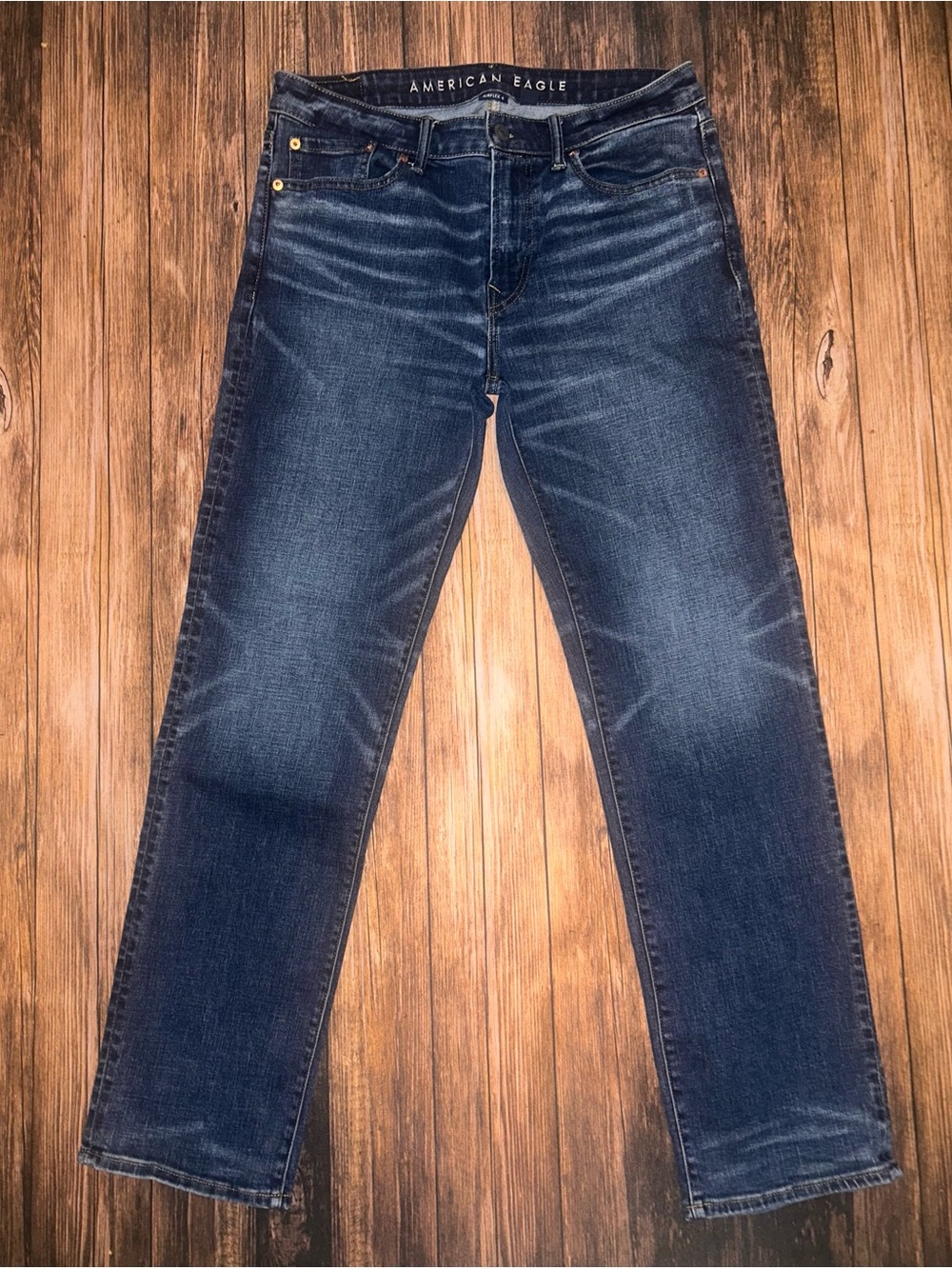 American Eagle Outfitters Men’s Indigo Straight Jeans